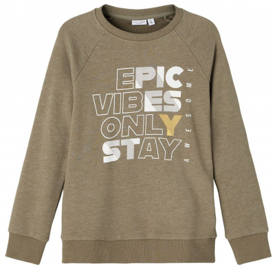 name it Jungen Sweatshirt nkmVION Stone