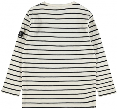 name it Langarm Shirt geringelt nkmLA Jet Stream