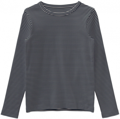 name it Langarm Shirt geringelt nkmVILLY Dark Sapphire