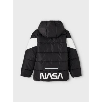 name it Winterjacke Nasa Schwarz nkmNASA Marco Gr. 134/140