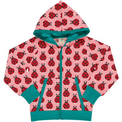 maxomorra Kapuzenjacke Marienkäfer Cardigan Hood LADYBUG