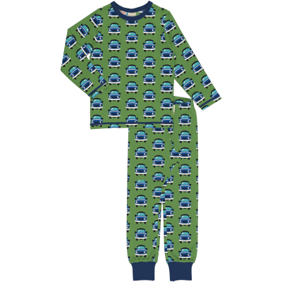 maxomorra Schlafanzug mit Autos Pyjama CAR