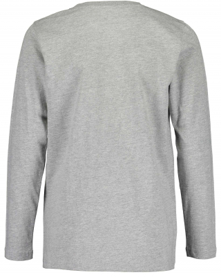 Blue Seven Langarmshirt mit reflektierndem Logo in grau 651624 Gr. 140