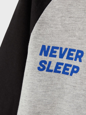 name it Sweatshirt nkmVILDAR in grau Gr. 122/128