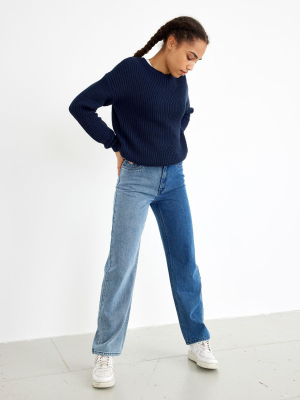 LMTD by name it Weite Mädchen Jeans BiColor nlfIZZABLOCK