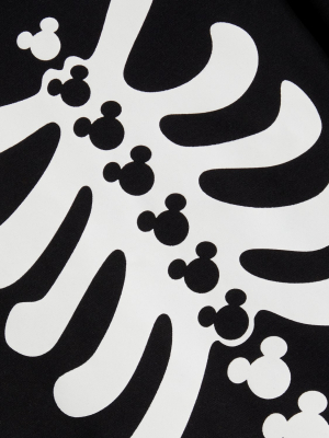 name it Skelett Pyjama 2 teiliger Schlafanzug nmmMICKEY in schwarz