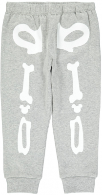 name it Skelett Pyjama 2 teiliger Schlafanzug nmmMICKEY in grau