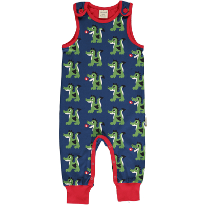 maxomorra Strampler mit Drachen Playsuit DRAGON