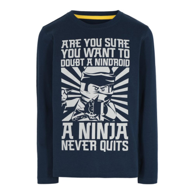 LEGO wear Langarmshirt Ninjago 0288 Dunkelblau