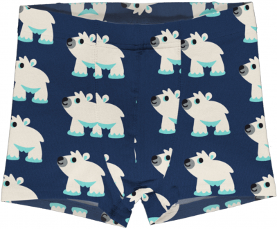 maxomorra Jungen Unterhose mit Eisbären Boxer Shorts POLAR BEAR