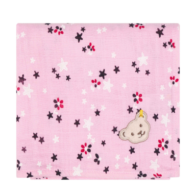Steiff 2 x Baby Spucktuch Mulltuch Geschenkbox Sternchen 7421
