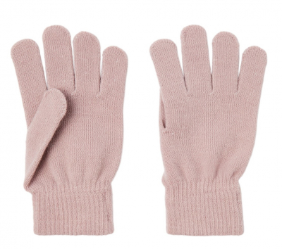 name it Mädchen Strick Handschuhe nknMAGIC Violet Ice 5- 7 Jahre