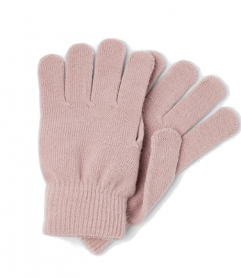 name it Mädchen Strick Handschuhe nknMAGIC Violet Ice 5- 7 Jahre