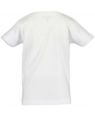 BLUE SEVEN Kurzarm Shirt Pferde Motiv 702228 in weiß