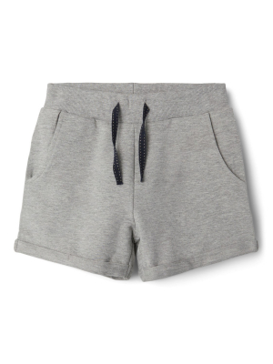name it Sweat Shorts für Mädchen nkfVOLTA Grau meliert Gr. 128