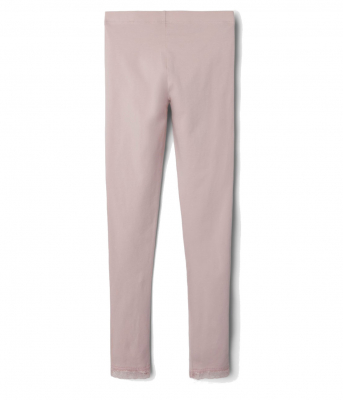name it Leggings mit Spitzensaum nkfVISTA Violet Ice
