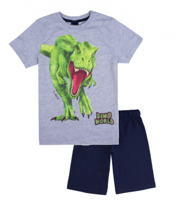 Dino World kurzer Schlafanzug Dinosaurier Pyjama 98842