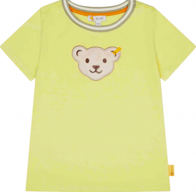 Steiff T-Shirt mit Quietsch Bär 3124 in Lime 5033