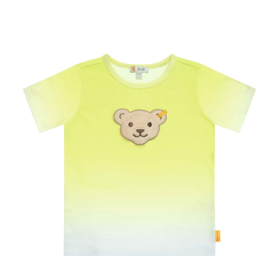 Steiff T-Shirt mit Quietsch Bär 3122 Lime Farbverlauf 5033 Gr. 925