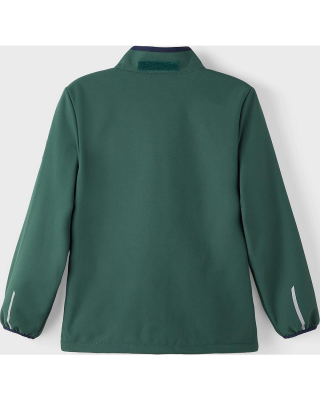 name it Softshell Regenjacke nkmMALTA Trekking Green Gr. 158