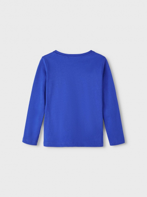 name it Jungen Langarm Shirt nmmVICTOR Bluing