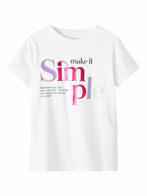 name it Mädchen Shirt Kurzarm nkfDONJA Gr. 122/128