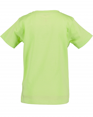 Blue Seven Kurzarm Shirt mit Wechsel Motiv Auto in grün Gr. 92