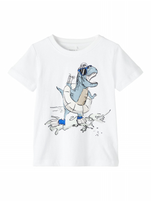 name it magisches Farbwechsel Shirt bei Sonnenschein Dinosaurier