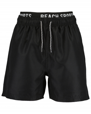 blue seven Badeshorts einfarbig 646585 in schwarz