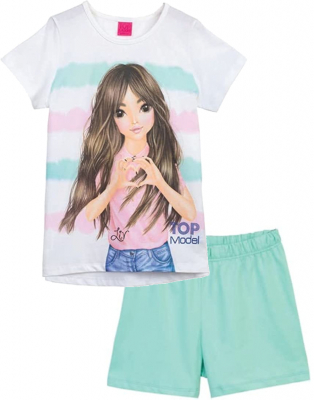 Top Model Sommer Schlafanzug Top Model Pyjama Liv 98867 Gr. 164
