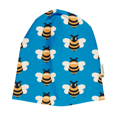 maxomorra Beanie Mütze mit Bienen HAT PICNIC BEE