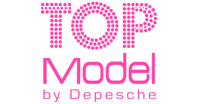 Top Model Sweat Kleid mit Kapuze Nyela 75077