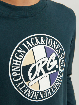Jack&Jones Langarmshirt JORARTHUR Magical Forest