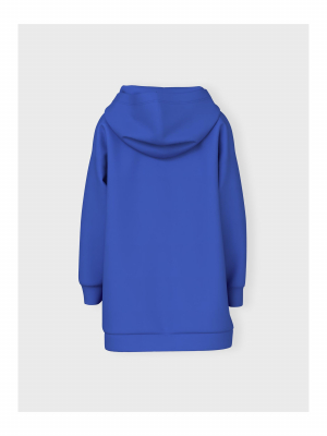 name it Kinder Hoodie Kapuzenpulli nkfVILU Dazzling Blue