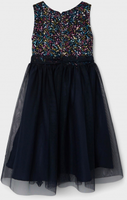 name it festliches Tüllkleid mit Pailletten nkfNULINE