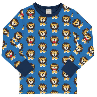 maxomorra Langarmshirt viele Löwen Top LS LION