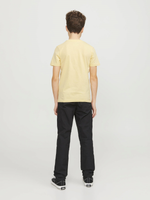Jack&Jones Jungen Kurzarmshirt Shirt Jorheavens Italien Straw