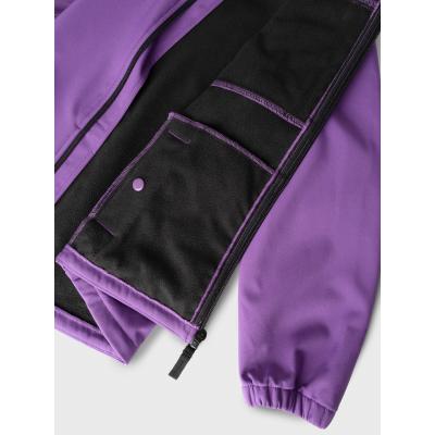 name it Softshell Regenjacke nkmMALFA Plum