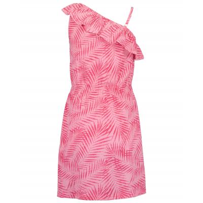 Blue Seven Mädchen Sommerkleid One Shoulder 528120 in pink