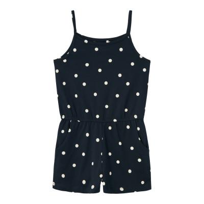 name it kurzer Jumpsuit Overall nkfVIGGA mit Pünktchen Dark Sapphire