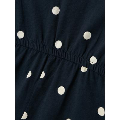 name it kurzer Jumpsuit Overall nkfVIGGA mit Pünktchen Dark Sapphire