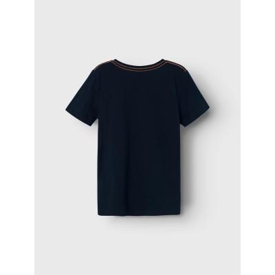 name it Sommer T- Shirt kurzarm mit Skelett nkmZASIMON dunkelblau