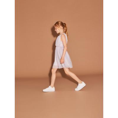 name it festliches Tüllkleid mit Pünktchen nkfVABOSS Orchid Petal
