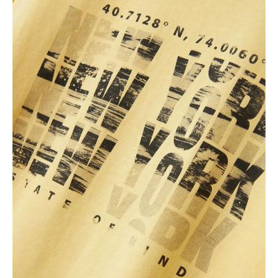 name it Jungen Langarm Shirt nkmVAGNO New York in gelb (locker geschnitten)