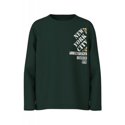 name it Jungen Langarm Shirt nkmVAGNO New York Pine Grove locker geschnitten