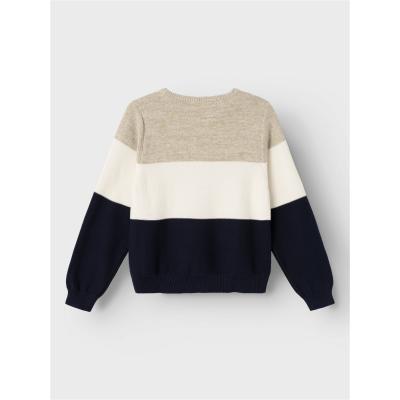 name it Baumwoll Strickpullover nkmVOHAN weathered braun