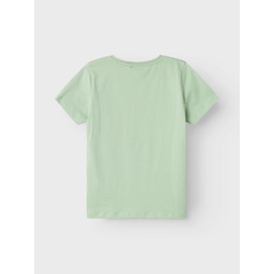 name it Jungen Kurzarmshirt Shirt nkmVICTOR Silit Green