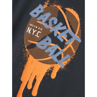 name it Jungen Kurzarmshirt Shirt nkmVICTOR Basket India Ink