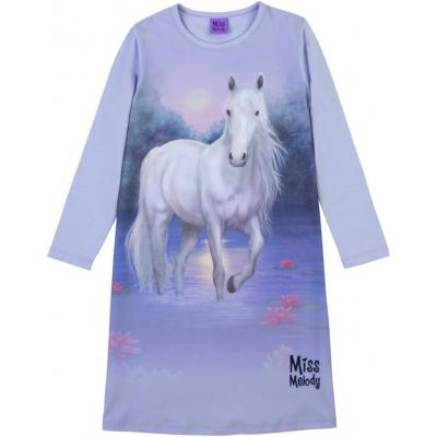 Miss Melody Nachthemd mit Pferd Schlafkleid 76064 in helllila