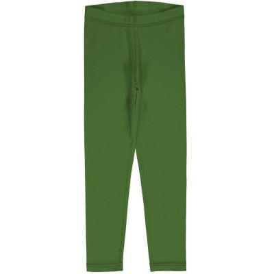 maxomorra lange Leggings in grün GOTS Green